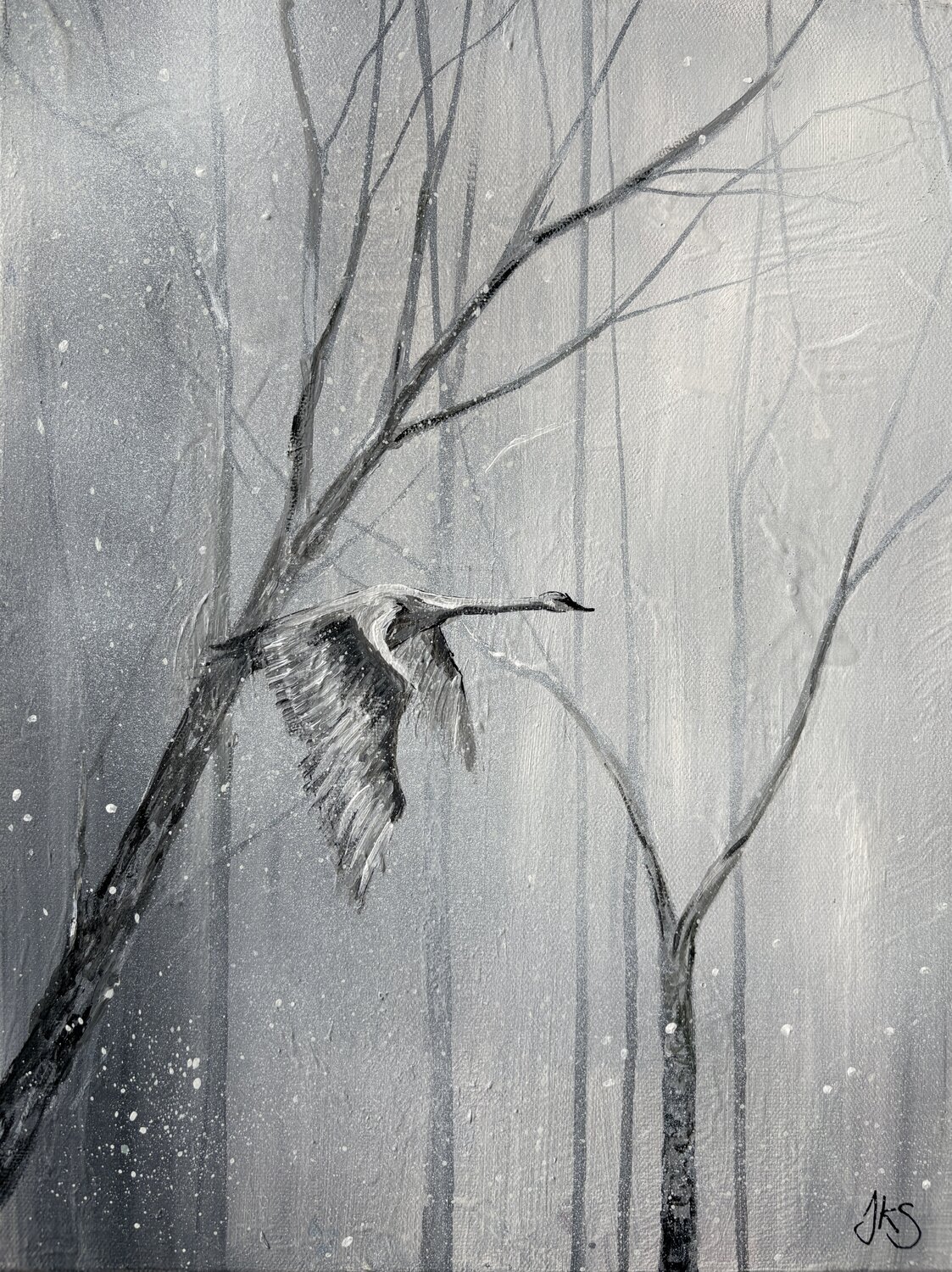 On my way home Jenna Silander Original painting for sale