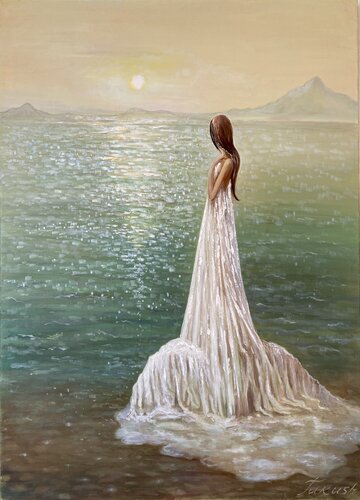 Sunset by Tatiana Takush, Painting for Sale on Select