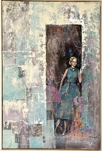 Old Movie by Tatiana Takush, Painting for Sale on Select