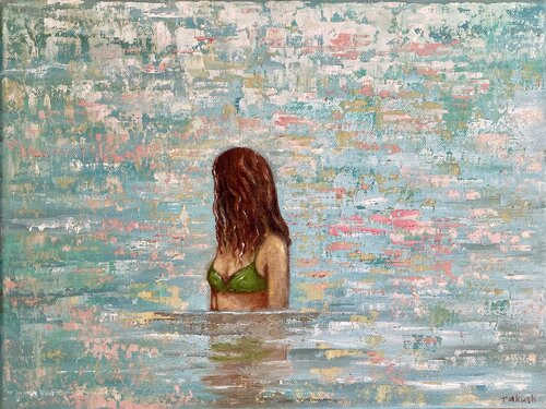 By the Sea by Tatiana Takush, Painting for Sale on Select