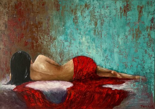 In the Shadow of Light by Tatiana Takush, Painting for Sale on Select