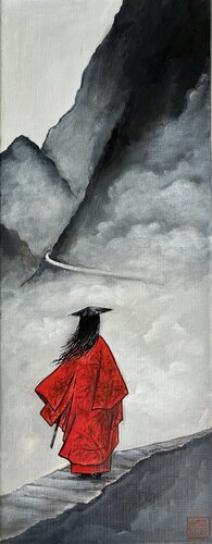 Path of the Samurai by Tatiana Takush, Painting for Sale on Select