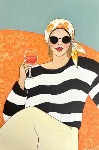 Aperol Spritz by Tatiana Takush, Painting for Sale on Select
