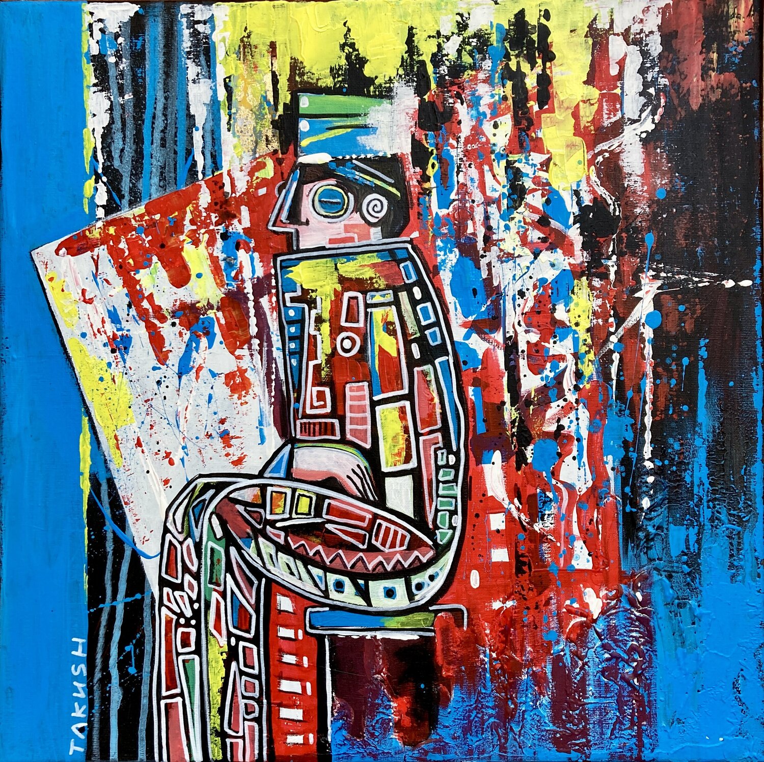 Bellhop Tatiana Takush Original painting for sale