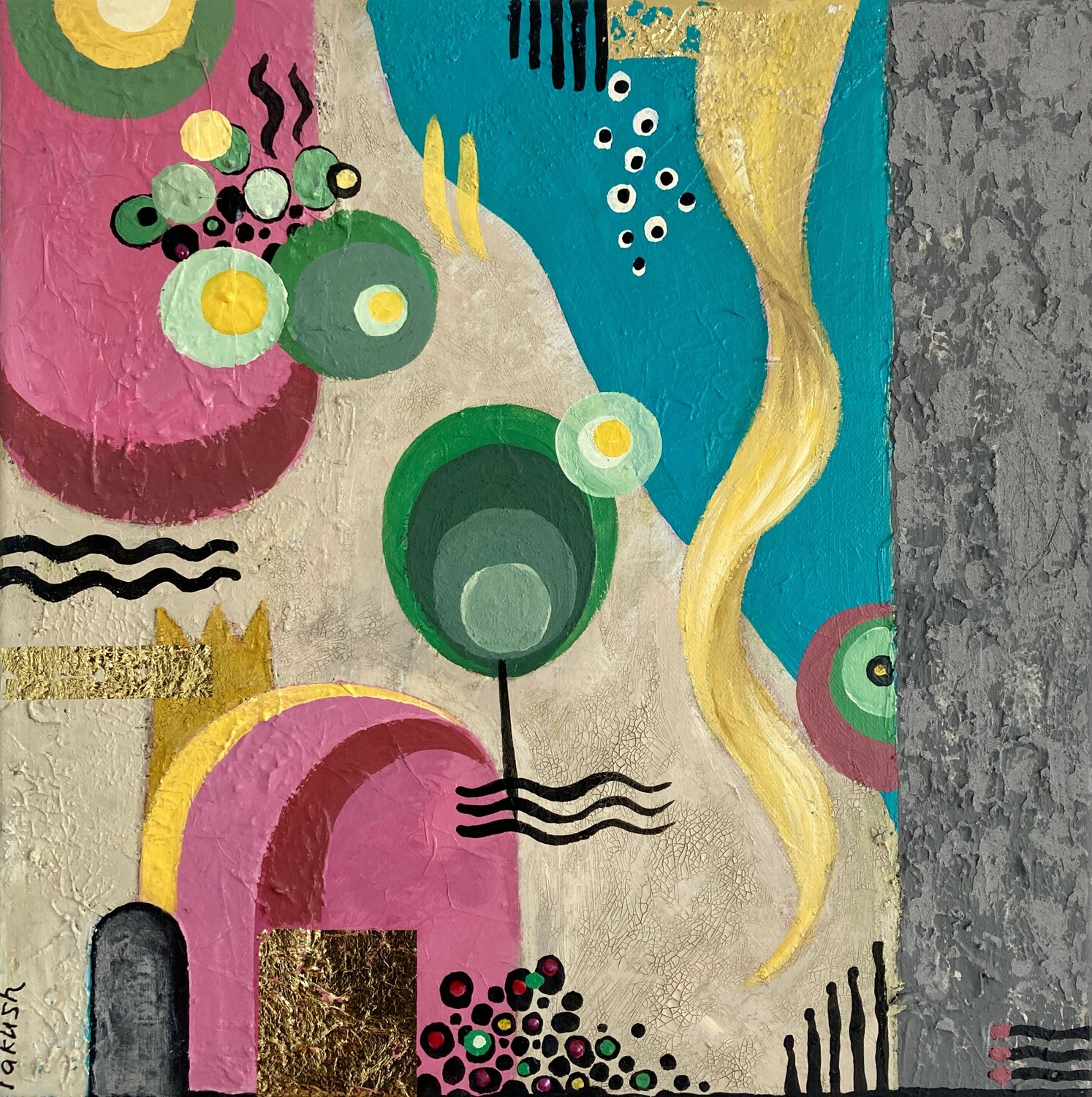 Rapunzel Tatiana Takush Original painting for sale
