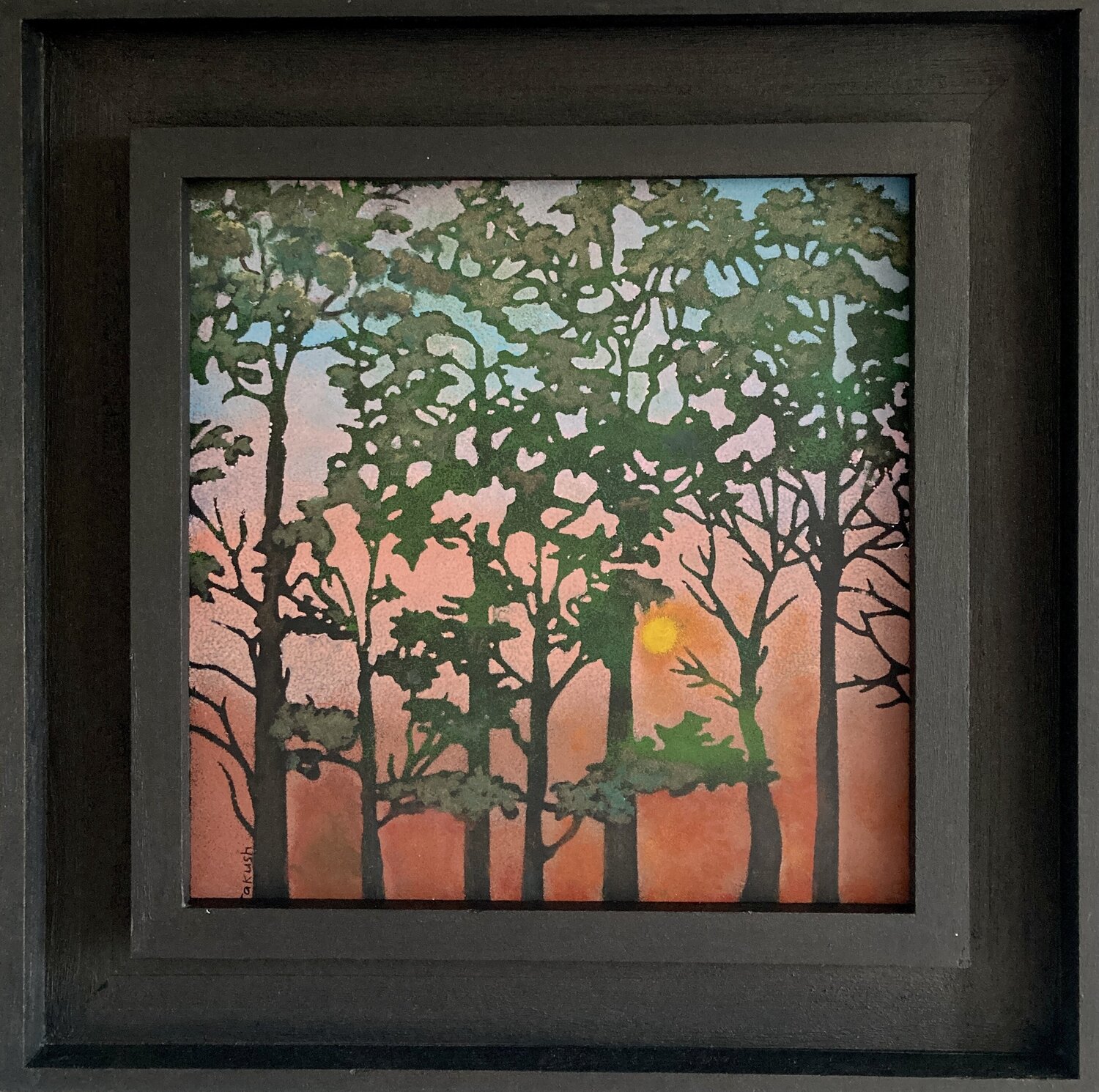 Twilight Tatiana Takush Original painting for sale