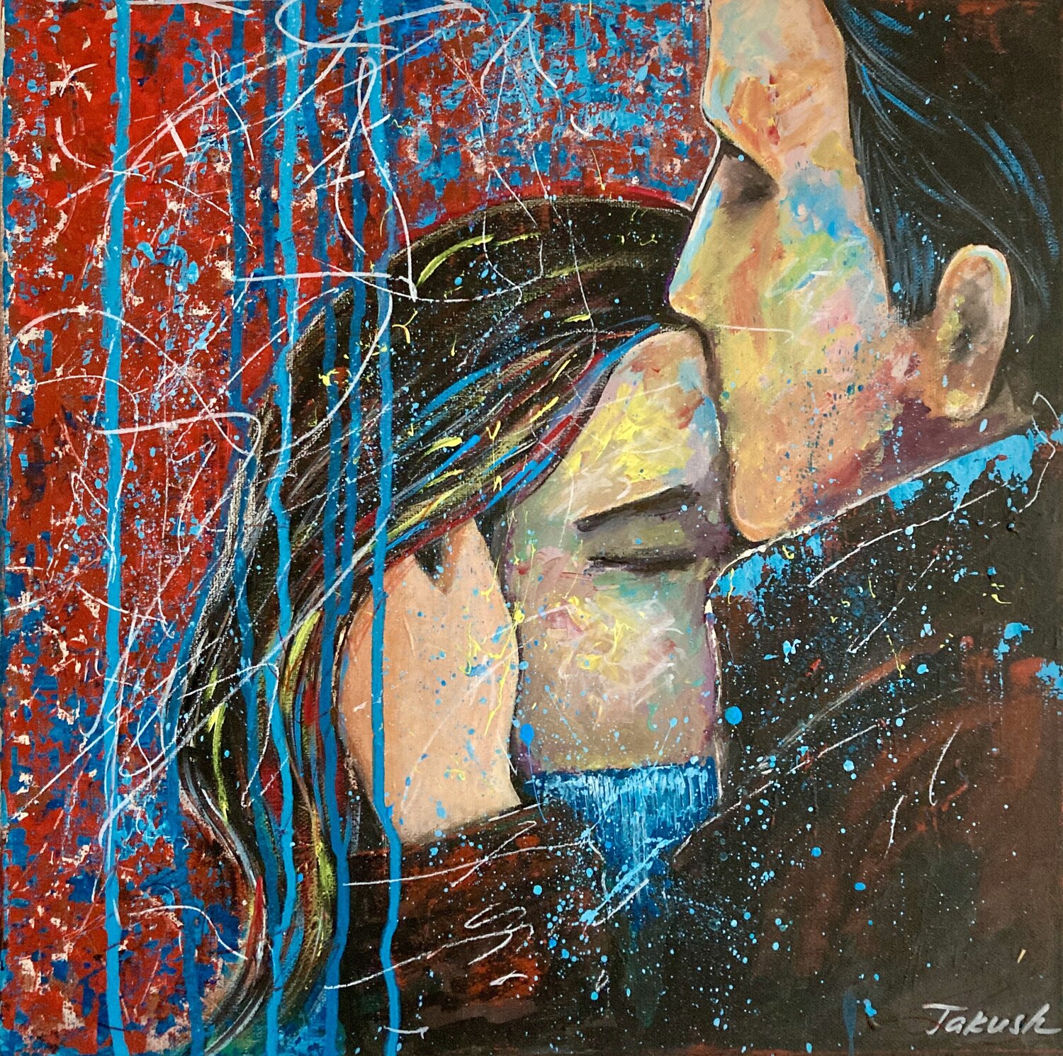 Only you Tatiana Takush Original painting for sale