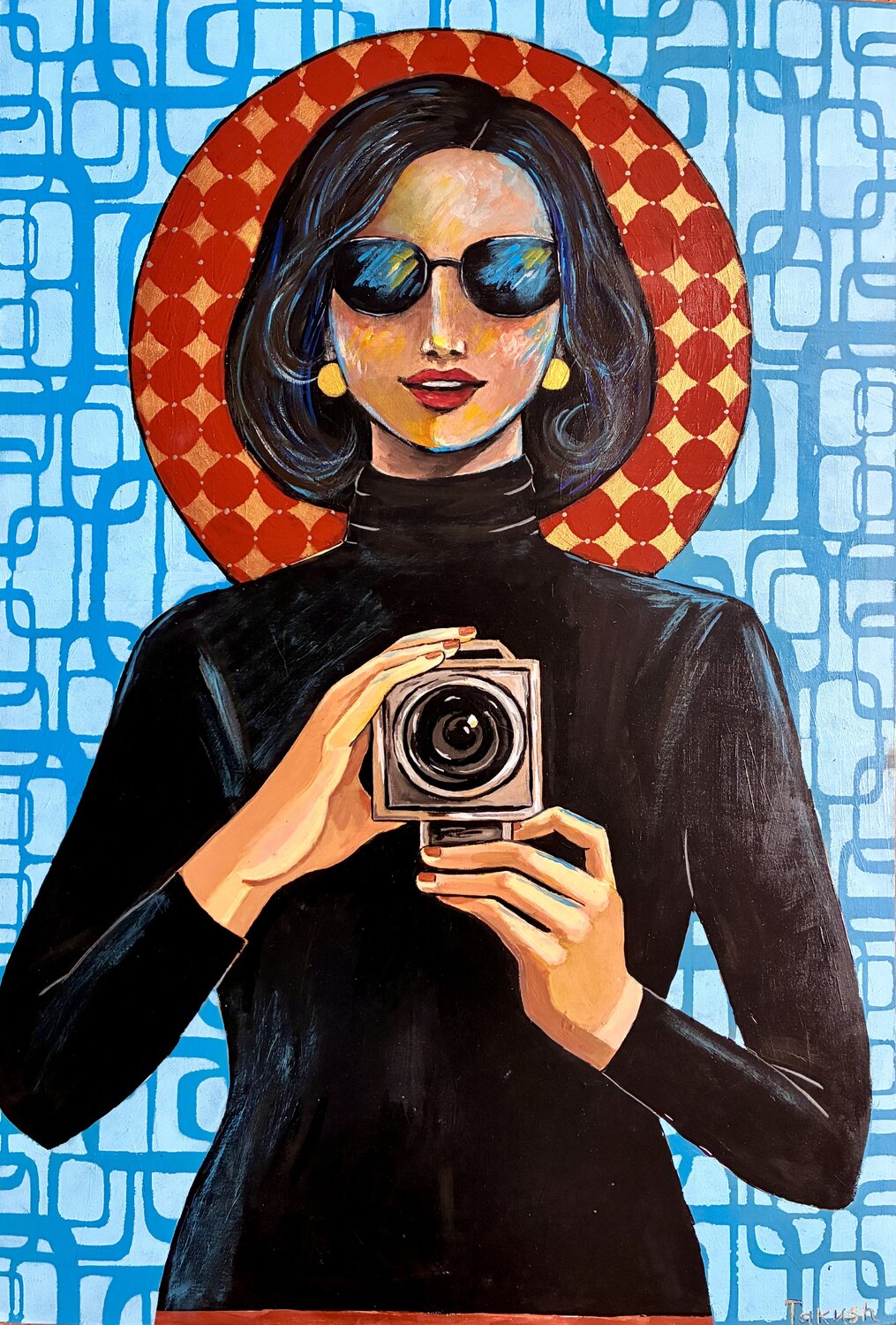 Focus & Style Tatiana Takush Original painting for sale