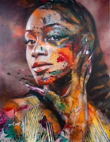 NewEra Model 5. by Sylvio Justies, Painting for Sale on Select