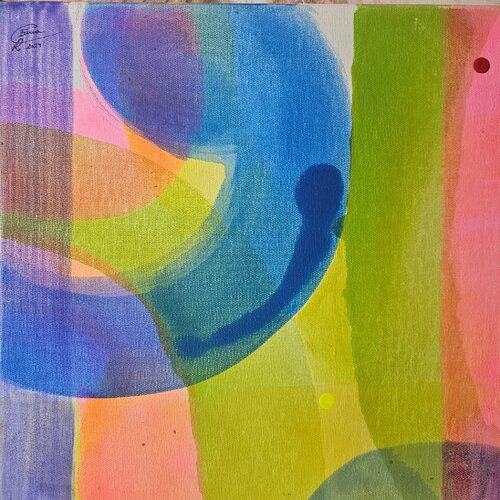 Through you I can see me better 2. A través de ti me veo mejor 2. by Emma Ramírez Conde, Painting for Sale on Select