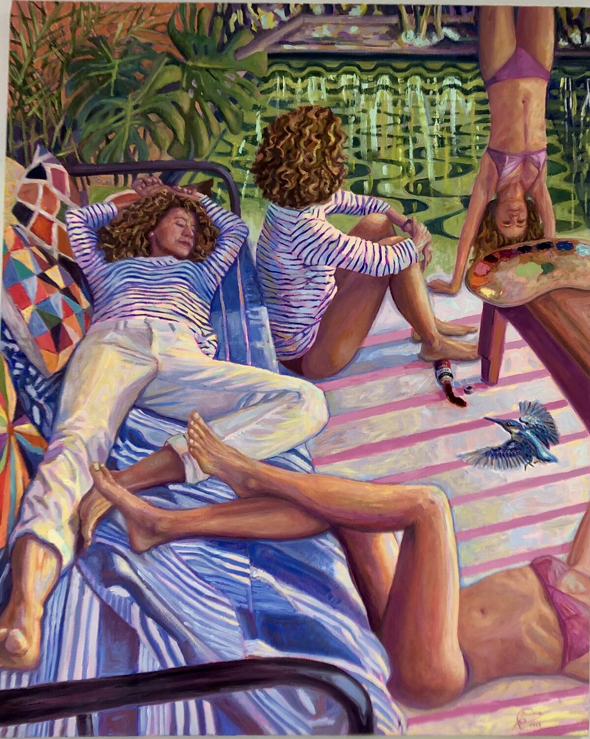 When I had the answers, the questions  changed. Emma Ramírez Conde Original painting for sale