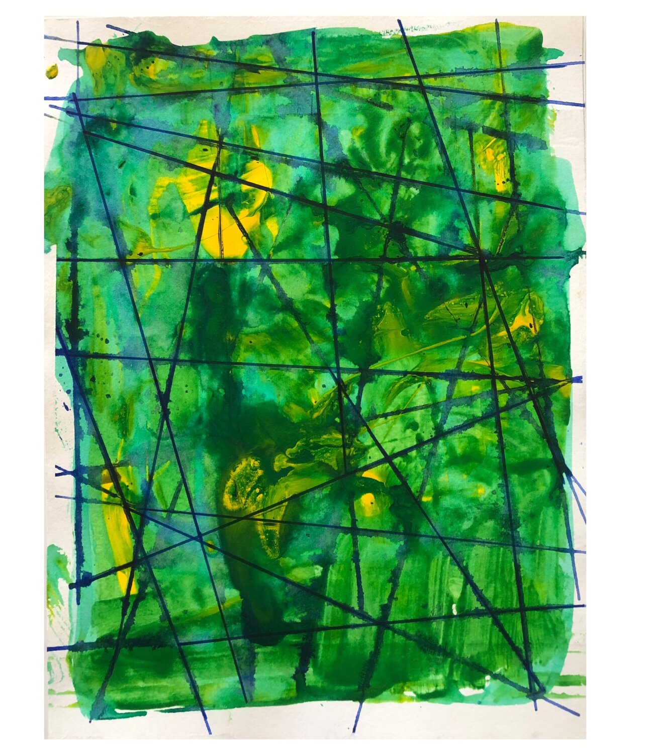 Cross Road 1 Emma Ramírez Conde Original painting for sale