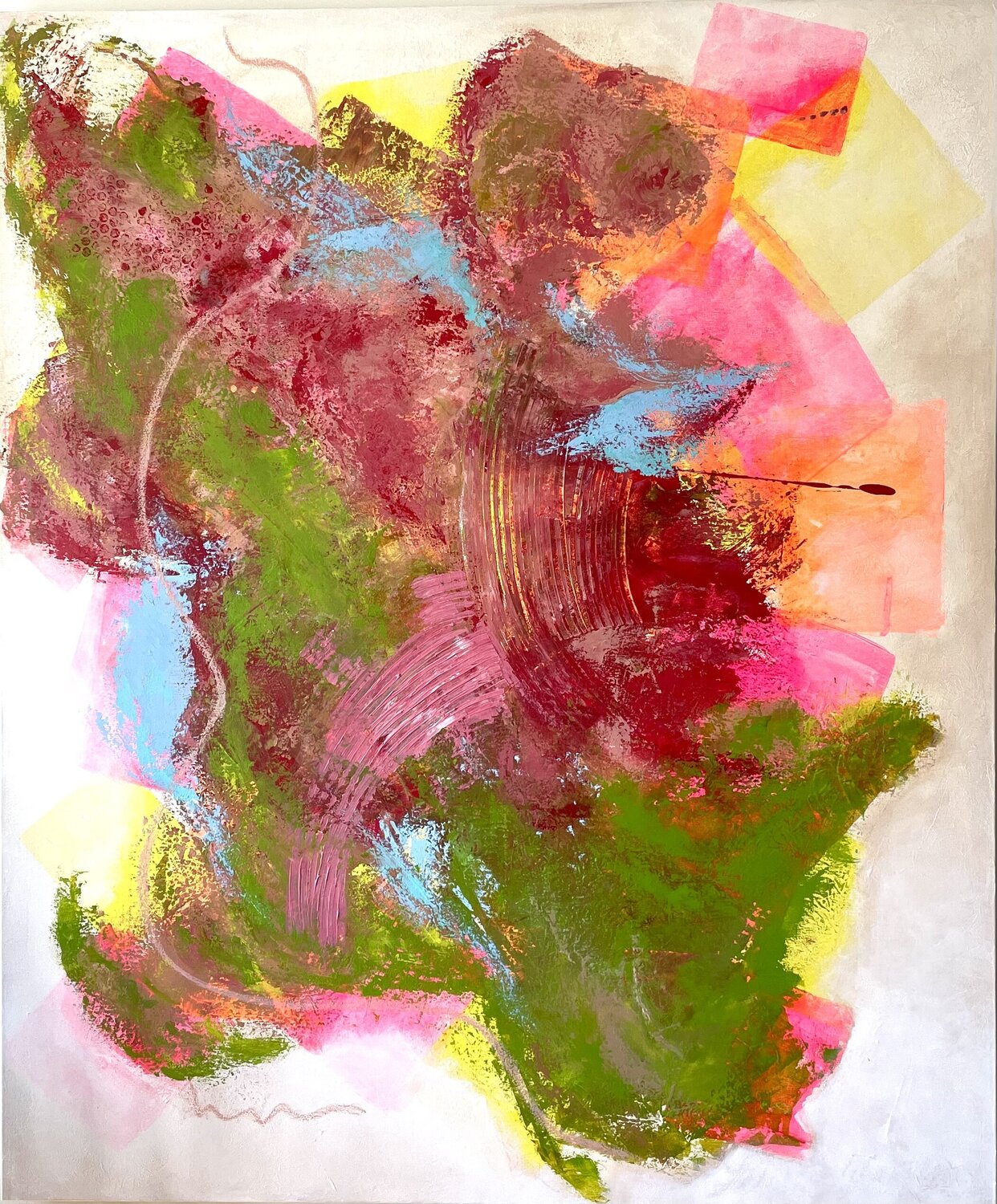 Kaleidoscope Simona Messina Original painting for sale