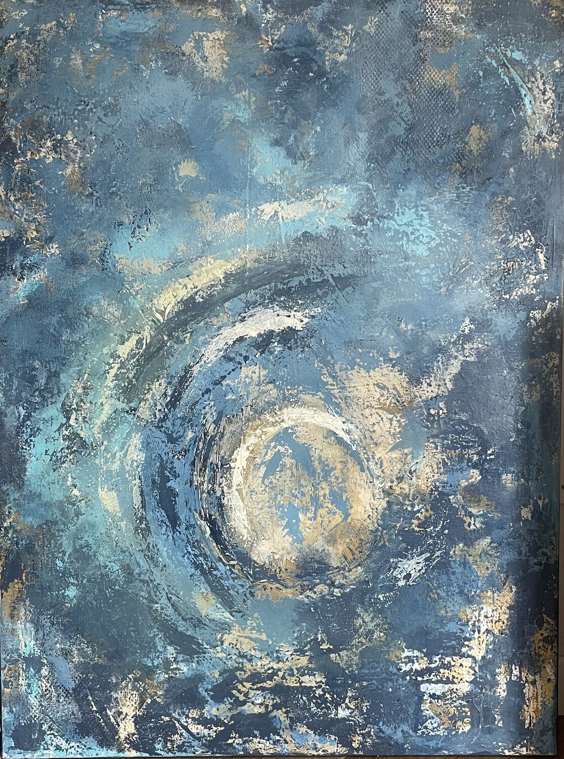 Vortex of Light Simona Messina Original painting for sale