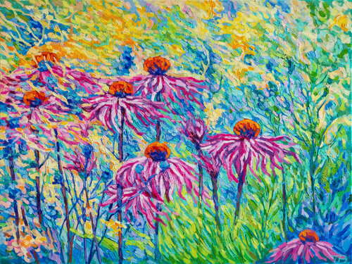Wildflower Whispe by tao bai, Painting for Sale on Select