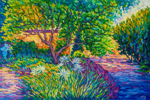 Whispers of Light and Color by tao bai, Painting for Sale on Select