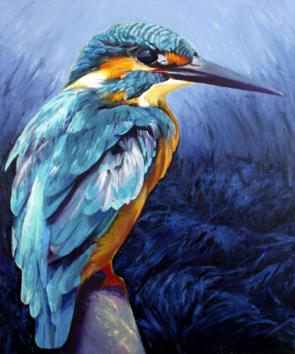 The King - Finger Painting von Lorraine McMillan, Malerei kaufen auf Select