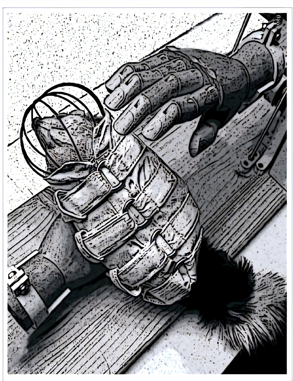 OF MICE AND MEN (Fuck-Steinbeck Series n°2) Roberto Depangher Sculpture for sale