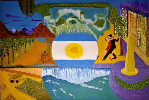 Argentina by Gustavo de Leon, Painting for Sale on Select