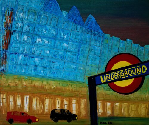 Londinium by Gustavo de Leon, Painting for Sale on Select