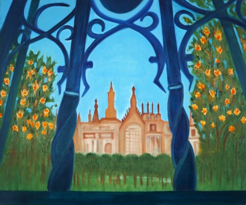London - House of Lords. by Gustavo de Leon, Painting for Sale on Select