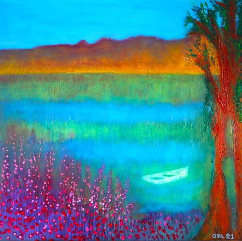 Misty morning by Gustavo de Leon, Painting for Sale on Select