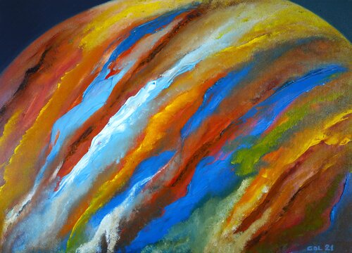 Exoplaneta I by Gustavo de Leon, Painting for Sale on Select