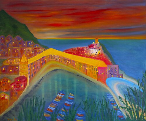 Liguria by Gustavo de Leon, Painting for Sale on Select