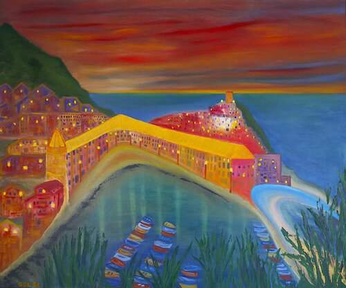 Liguria by Gustavo de Leon, Painting for Sale on Select