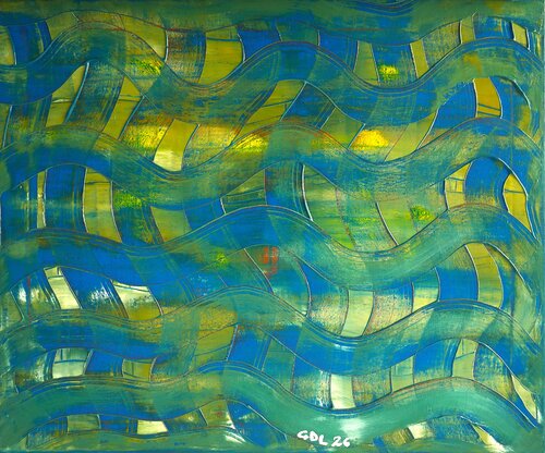 Waves by Gustavo de Leon, Painting for Sale on Select
