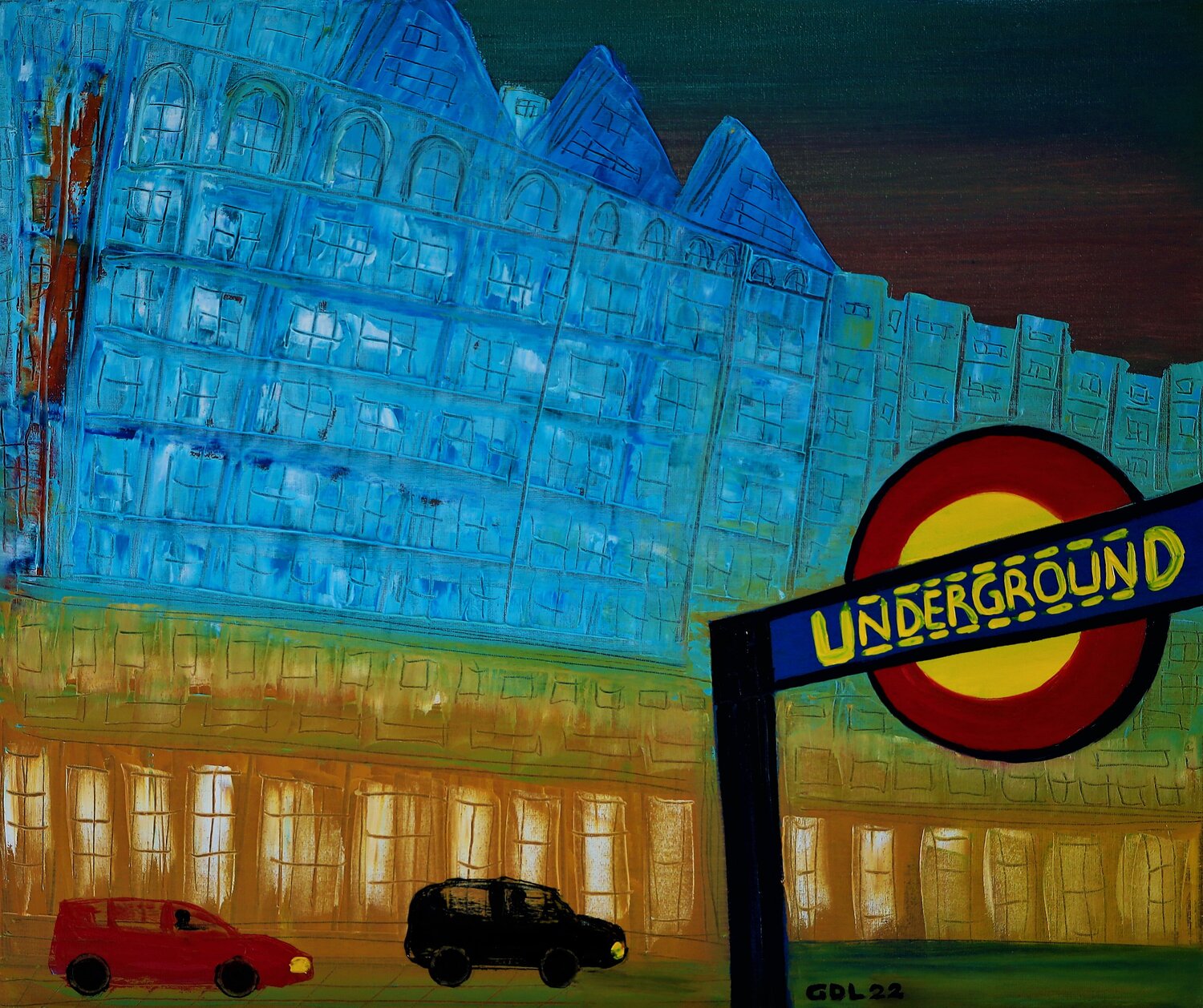 Londinium Gustavo de Leon Original painting for sale