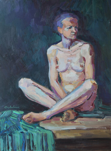 Nude IV by Zoja Golubeva, Painting for Sale on Select