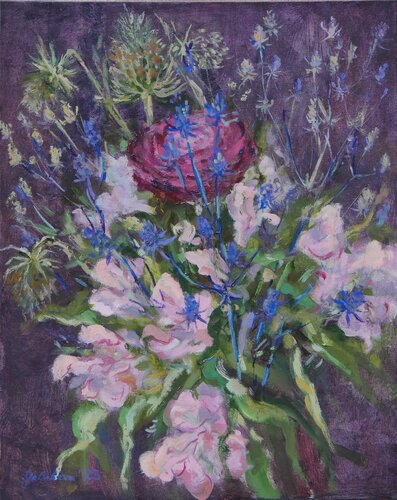 Flowers by Zoja Golubeva, Painting for Sale on Select
