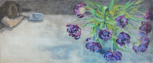 Tulips by Zoja Golubeva, Painting for Sale on Select