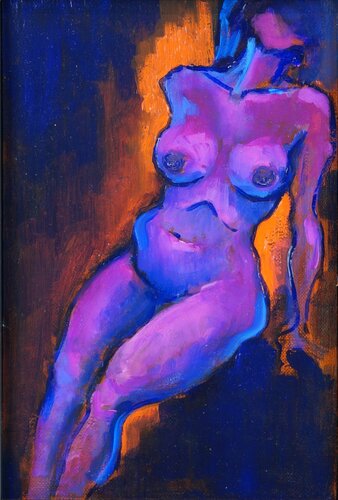 Nude by Zoja Golubeva, Painting for Sale on Select