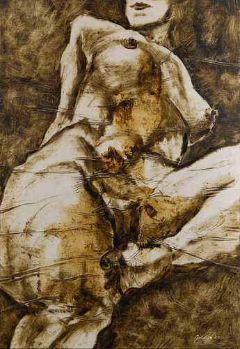 Medea by Zoja Golubeva, Painting for Sale on Select