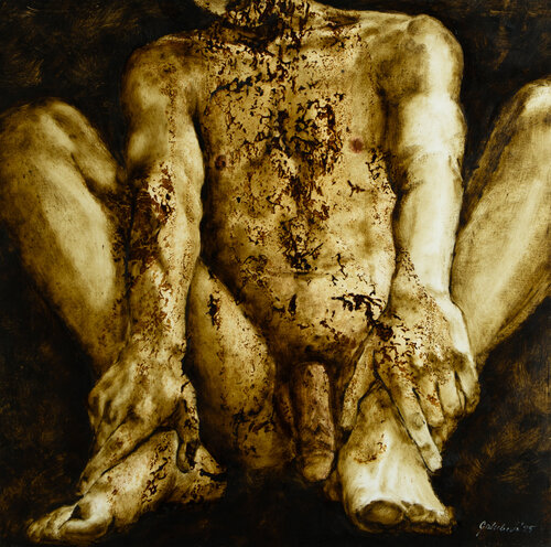 Flesh  III by Zoja Golubeva, Painting for Sale on Select