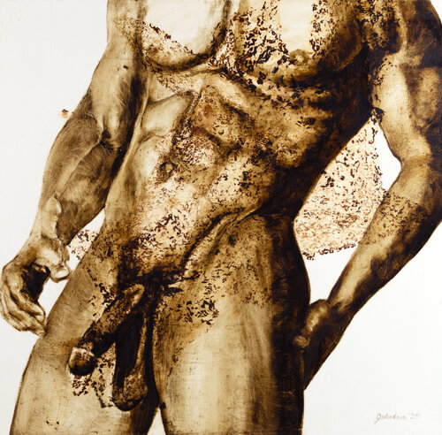 Flesh II by Zoja Golubeva, Painting for Sale on Select