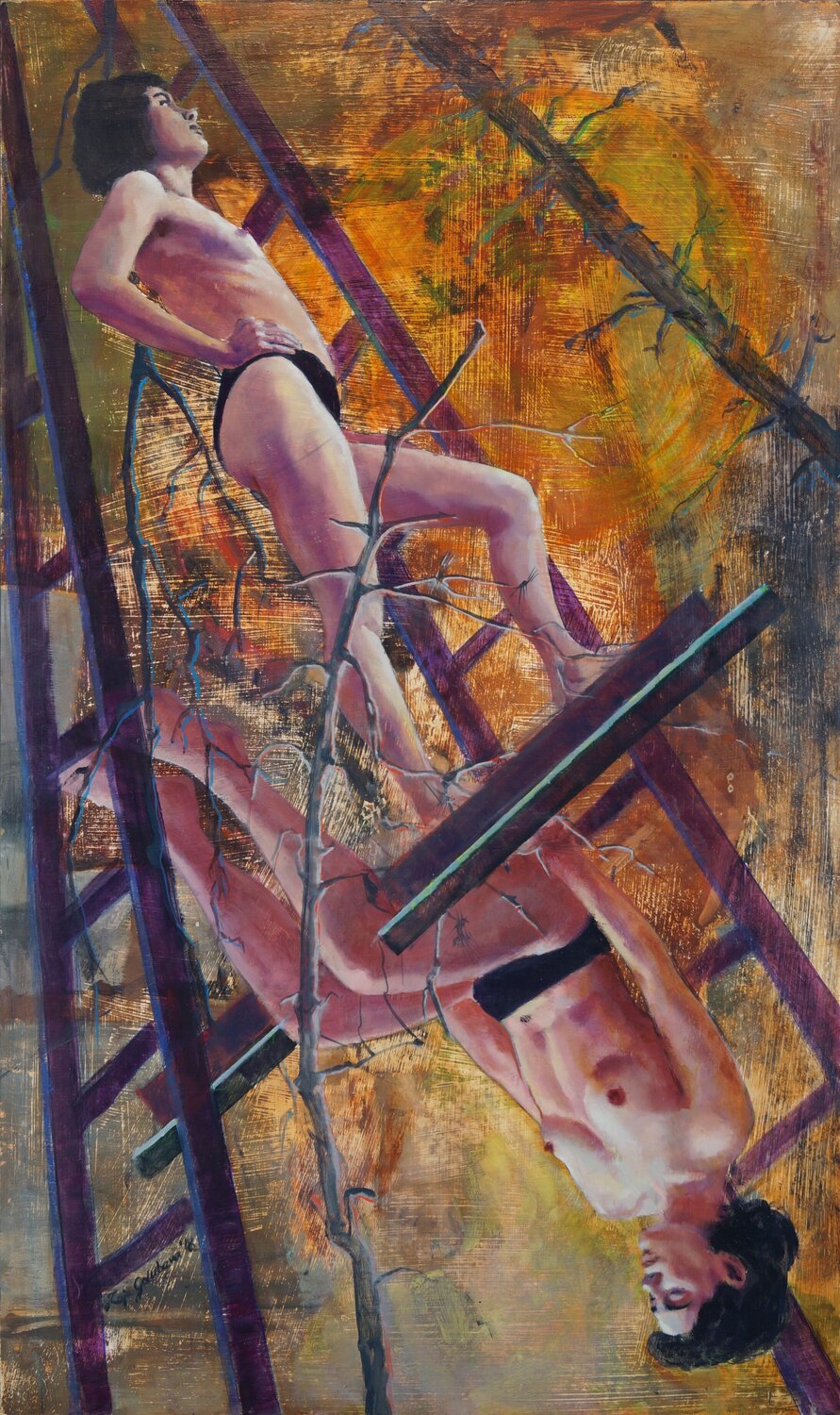 Nude III Zoja Golubeva Original painting for sale