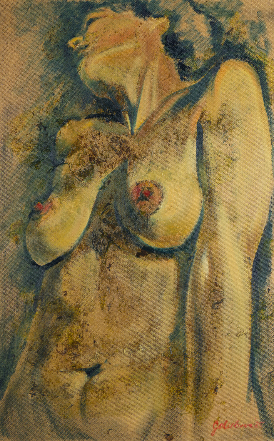 Flesh V Zoja Golubeva Original painting for sale