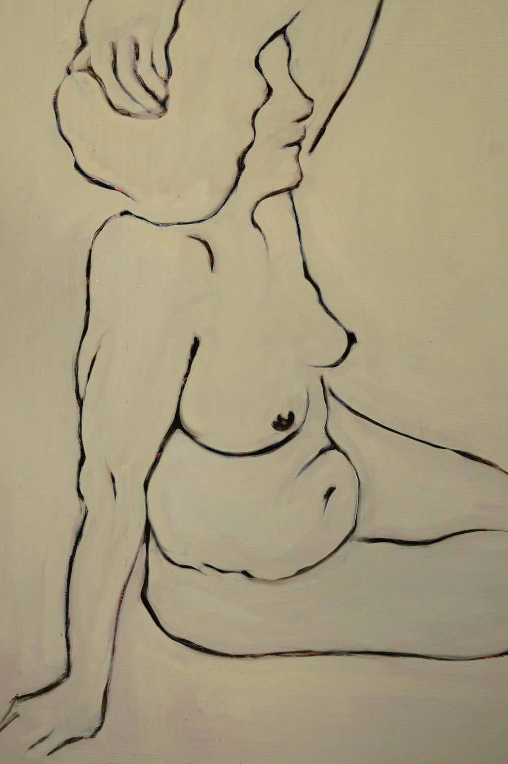 Nude Zoja Golubeva Original painting for sale