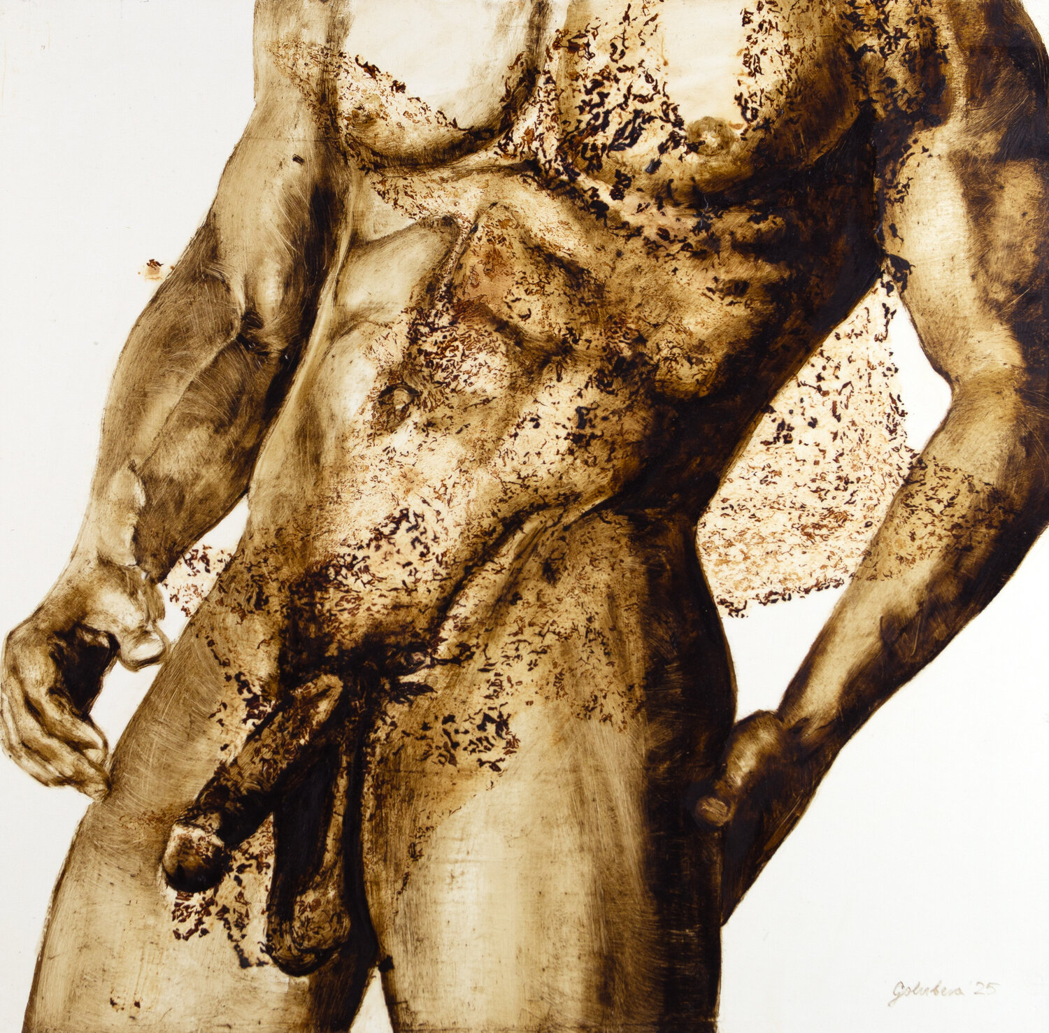 Flesh II Zoja Golubeva Original painting for sale