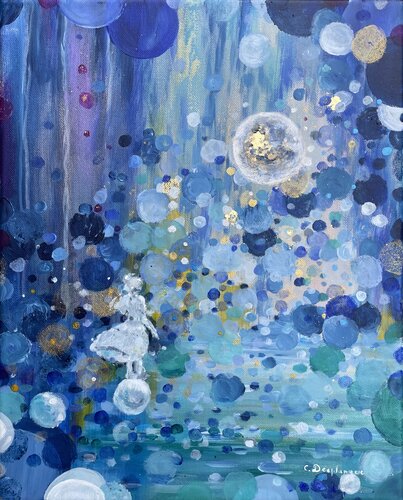 Rêverie by Christine desplanque, Painting for Sale on Select