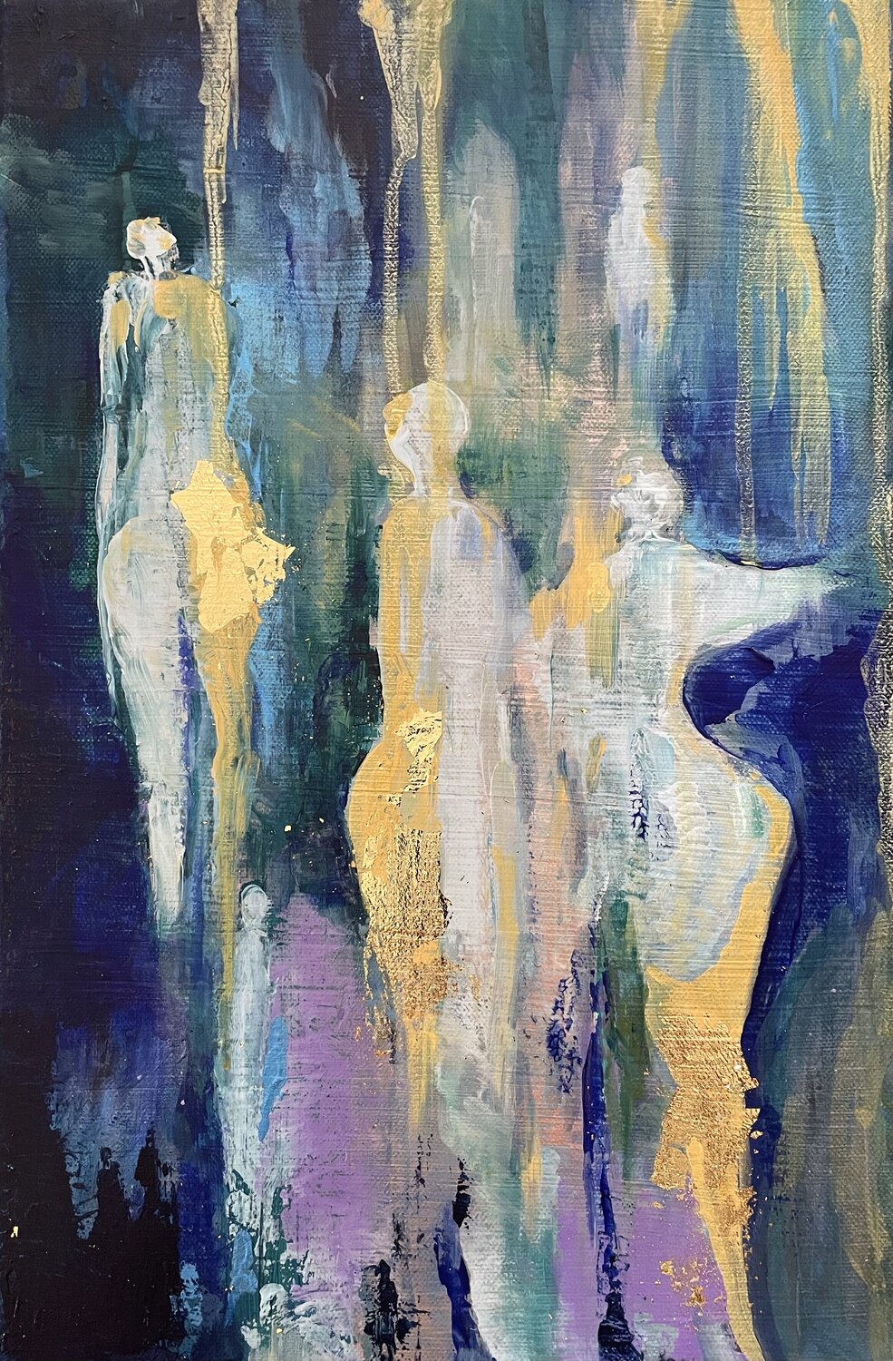 La danse Christine desplanque Original painting for sale