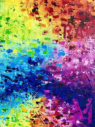 Color splash by Florian Arendt, Painting for Sale on Select