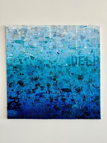 Deep blue by Florian Arendt, Painting for Sale on Select