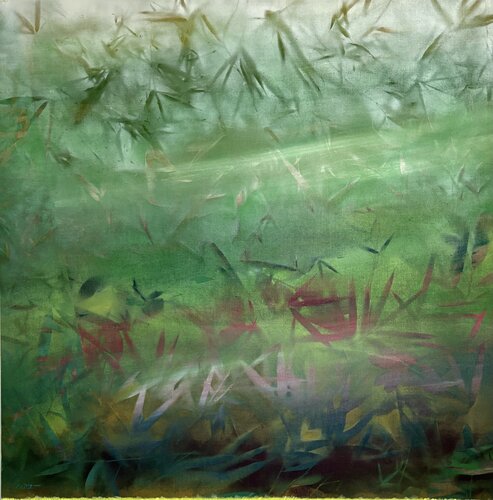 Soudain un coup de vent (Effeuillage) VII by Jean-Jacques Pigeon, Painting for Sale on Select
