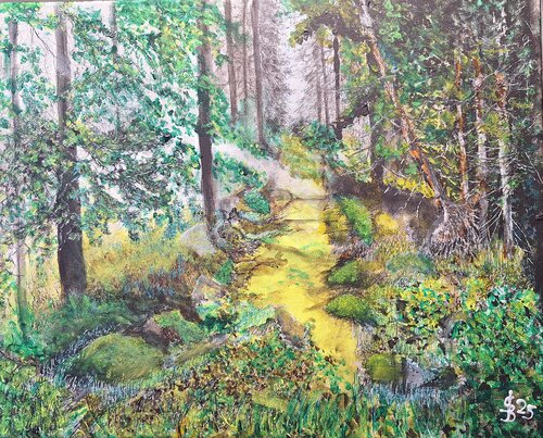 In den Vogesen by Bernd Stephanny, Painting for Sale on Select