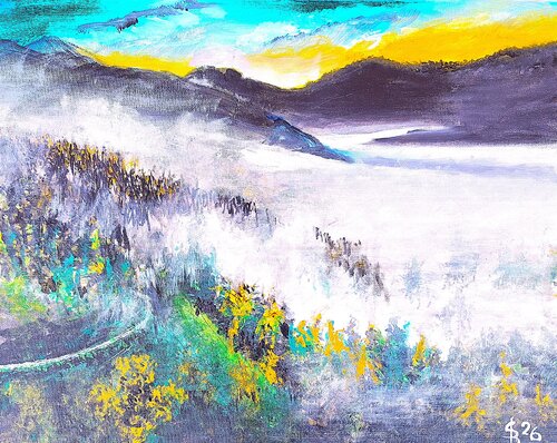 Im Glöttertal by Bernd Stephanny, Painting for Sale on Select