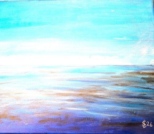 Über dem Wasser by Bernd Stephanny, Painting for Sale on Select